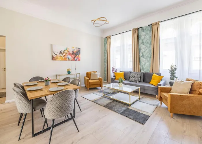 Deluxe I36 Center With 4bedrm, 2bathrm Apartmán Budapešť